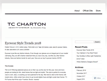 Tablet Screenshot of blog.tc-charton.com